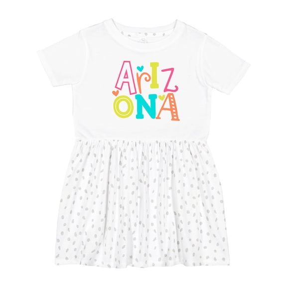 Inktastic Arizona Girls Toddler Dress