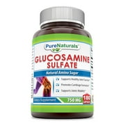 Pure Naturals Glucosamine Sulfate 750 Mg 180 Capsules
