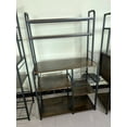 thumbnail image 4 of RONSHIN Bakers Rack with Power Outlet, Coffee Bar with Wire Drawer, Industrial Microwave Stand, Kitchen Buffet Table with Large Storage, 6-Tier Kitchen Storage Rack with Hutch, Rustic Brown, 4 of 9