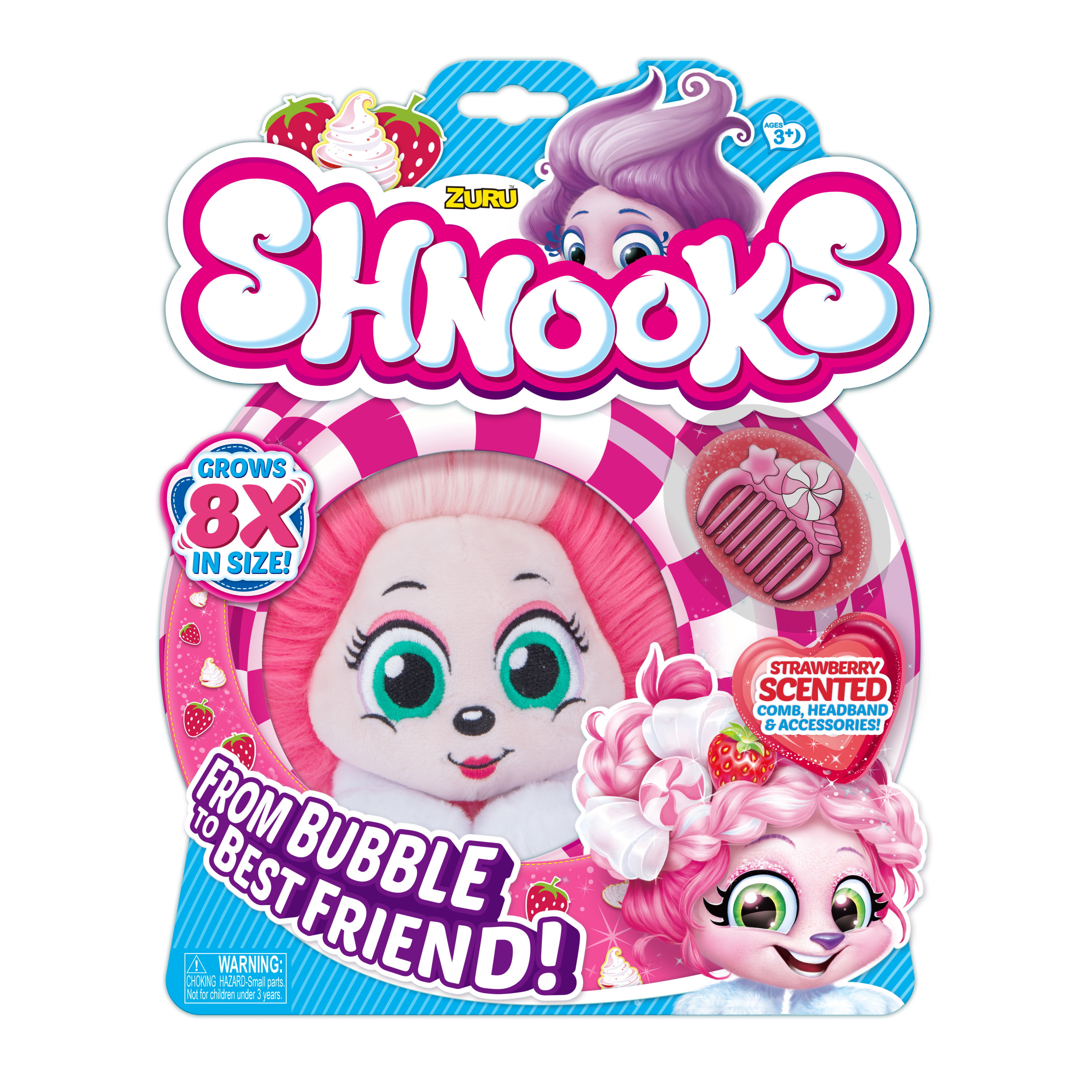 NEW SHNOOKS With Accessories By ZURU Characters Vary Selection Available 