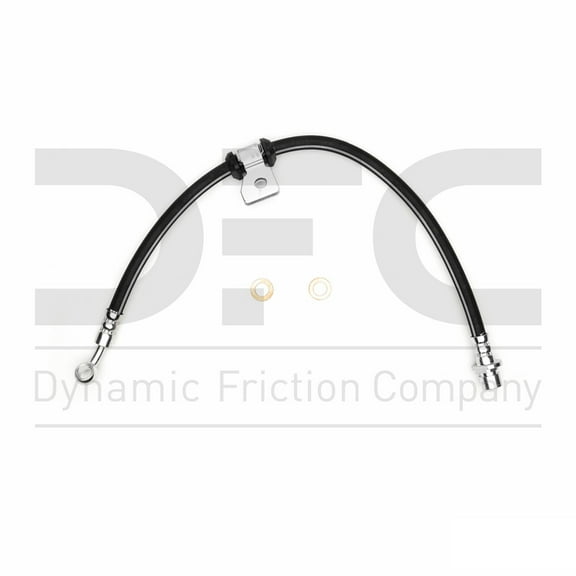 Front Left Dynamic Friction Company Brake Line Hose 350-59010 For 1984-1985 Honda Accord