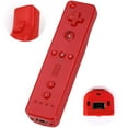 thumbnail image 2 of Tevodo Wii Remote Controller, 4 Packs Upgrade Wii Wireless Controller Compatible with Wii Wii U(Red Blue Pink Deep Blue), 2 of 7