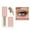 E, variant on Liquid Glitter Eyeshadow, Metallic & Shimmer Finish, Long Lasting, Non-Creasing, Smudge-proof, Lightweight Formula Liquid Eyeshadow for All Skin Tones, Buildable Color (A)