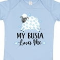 thumbnail image 4 of Inktastic My Busia Loves Me Baby Lamb Boys or Girls Baby Bodysuit, 4 of 5
