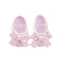thumbnail image 1 of Txlixc Zapatos de suela plana para niñas y zapatos antideslizantes para niños con arco de suela suave Txlixc tela, 1 of 7