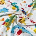 thumbnail image 7 of WIBACKER Bamboo Viscose Toddler Excavator Pajamas Boys Girls Kids Cool Short Summer 2-6T Snug fit Pjs Set 2pcs Dinosuar Sleepwear, 7 of 7