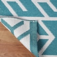 thumbnail image 4 of Contemporary Arrow Indoor/ Outdoor Area Rug, 6' x 9', Teal, 4 of 9