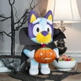 thumbnail image 4 of Halloween Greeter Bluey in Vampire Costume SM Bluey, 4 of 5