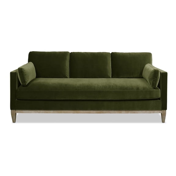 Jennifer Taylor Home Knox 84" Modern Farmhouse Sofa Olive Green