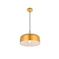 thumbnail image 7 of Modern Home Decorative Bright Ceiling Etude 1 Light Satin Gold Pendant, 7 of 7