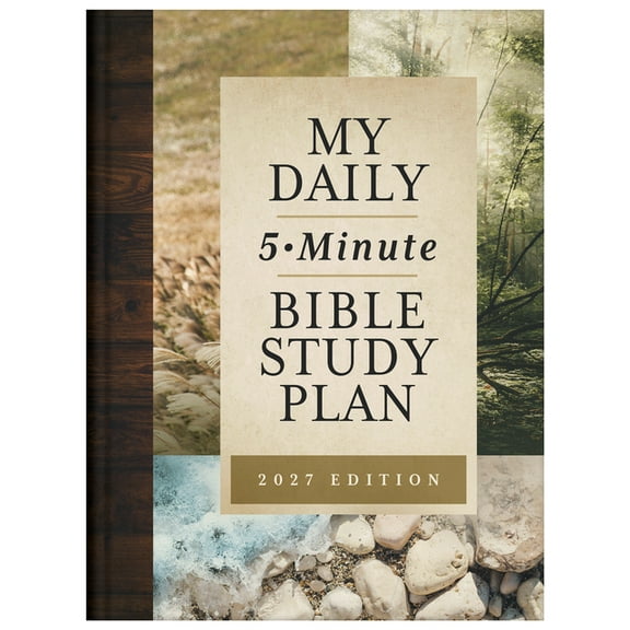My Daily 5-Minute Bible Study Plan (for Men): 2027 Edition, (Hardcover)