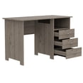 thumbnail image 6 of 47.3-Inch Wide Beige Pine Desk with Drawers | Ideal for Home Office Storage, 6 of 6