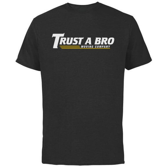 Marvel Hawkeye Trust A Bro Moving Company - Short Sleeve Cotton T-Shirt for Adults - Customized-Black