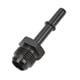 thumbnail image 4 of Adaptador de ajuste EFI de desconexión rápida, empuje en aleación de aluminio, acabado anodizado negro para puerto de alimentación de riel de filtro de combustible AN6-5/16in, 4 of 12