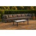 thumbnail image 2 of Meridian Furniture Nizuc Grey Outdoor Patio Modular Sofa, 2 of 9
