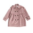 thumbnail image 4 of Stylish Girls Trench Coat Lightweight Windbreaker For Kids – Water Outerwear For Everyday Wear (Pink), 4 of 4