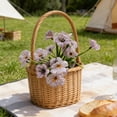 thumbnail image 4 of 17 Pcs Artificial Flowers, Mixed Bouquet for Home Decor Spring Table Centerpiece, Realistic Silk Flowers for Valentine's Day and Mother's Day Gift, Home Wedding Party Supplies, 10.63 Inch, 4 of 8