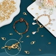thumbnail image 4 of 120pcs 4 Size Lobster Claw Clasps Golden Necklace Bracelet Clasps Metal Jewelry Clasp Trigger Clasp Fastener Hooks, 4 of 9