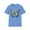 Carolina Blue, variant on Butterfly Shirt, T Shirt with Butterfly, Monarch Shirt