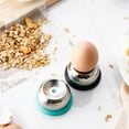 thumbnail image 4 of Callipe Egg Puncher for Boiled Eggs Stainless Steel Egg Hole Poker Peeler Shell Remover Tool Easily Peel Eggs Piercer Hard Boiled Egg Peeler, 4 of 8