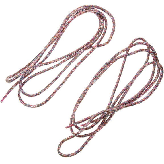 CTIRCHIU Sneaker Laces Round Shoelaces for Trainers Iridescent 1 Pair 63x0.16in