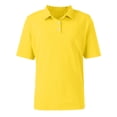 thumbnail image 5 of Havenx Golf Polo Shirts for Men Short Sleeve 3-Button Shirt Collared Fast Dry Polos Shirt Classic Fit Summer Work Business Top,Yellow 2XL, 5 of 6