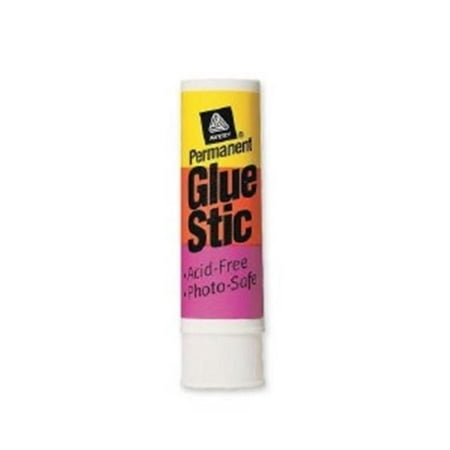 Avery-Dennison 166 0.26 oz Permanent Glue Stick Application, White - Walmart.com