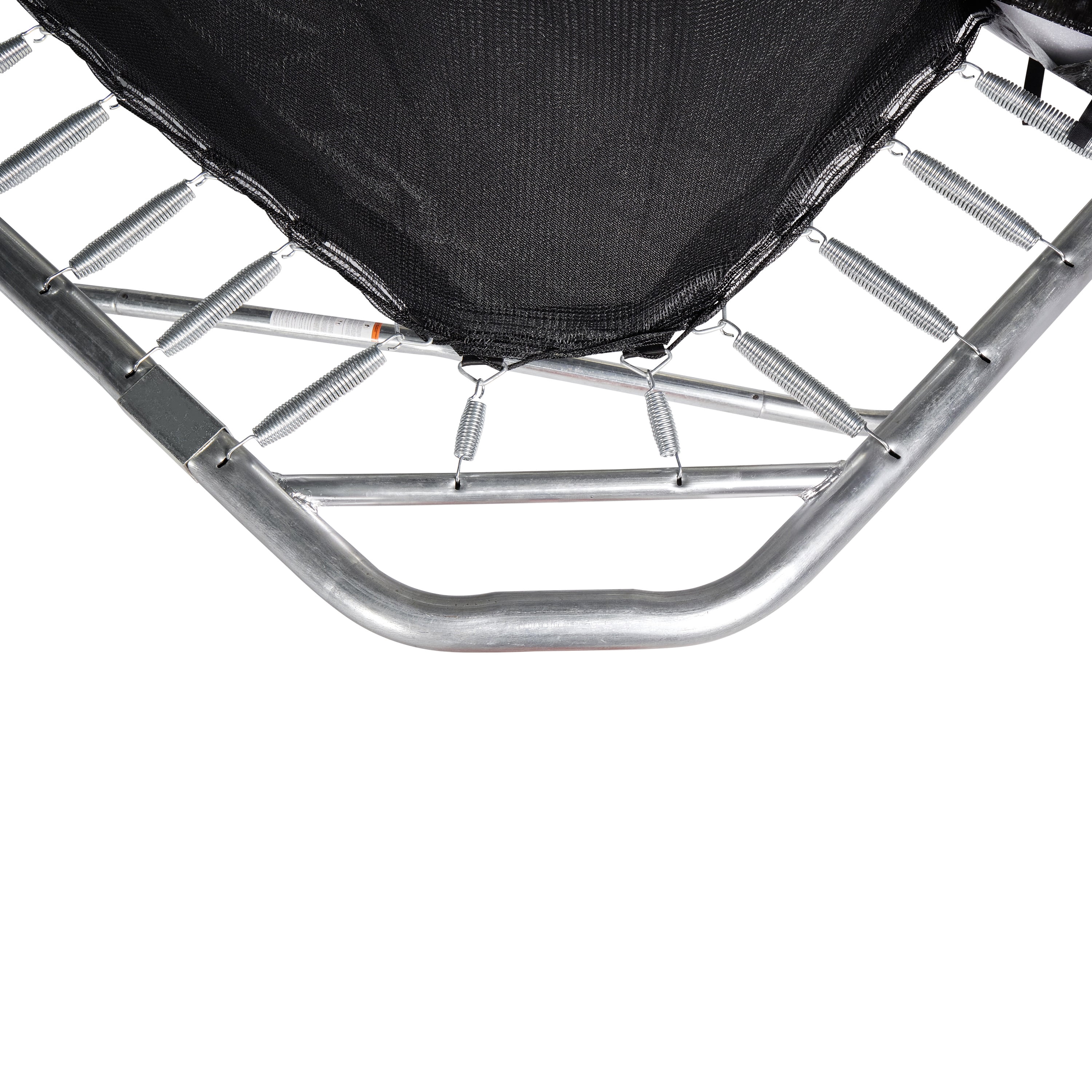 JumpKing 10'x15' Rectangle Trampoline with 2 Powder Coated Basketball Hoops & Breakaway Rim and Ladder- Large Recreational Trampoline for Kids and Adults with Enclosure Net