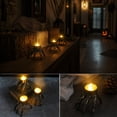 thumbnail image 5 of ShaoXinWan Halloween Skull Hand Lamp Decor, 3PCS Spooky Decorative Skeleton Hand Flameless Candle for Spooky Theme Party, Indoor Home Tabletop Decoration, 5 of 9