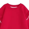 thumbnail image 7 of Frostluinai Girls Crewneck Sweatshirts Ruffle Trim Long Sleeve Cotton Pullover Basic Solid Color Sweat Shirt Fall Clothes 2-12 Years, 7 of 7