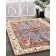 thumbnail image 2 of Ahgly Company Indoor Square Abstract Desert Sand Beige Geometric Area Rugs, 5' Square, 2 of 6
