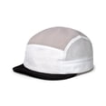 thumbnail image 2 of Lumtrix Short Brim Hats 5 Panel Color Block Baseball Caps Flat Bill Breathable Mesh Hats White One Size, 2 of 4