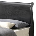 thumbnail image 2 of Glory Furniture Louis Phillipe Twin Bed in Black Color, 2 of 7