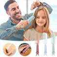 thumbnail image 1 of Up to 65% Off! Gspmoly Wide Tooth Comb, Soft Cute Home Straight Hair Comb Student Korean Version Net Red Girl Anti- Adult Curly Hair Plastic Comb Detangling Comb, 1 of 2