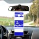 thumbnail image 5 of 6 soportes transparentes para placas de discapacidad, protectores para permisos de estacionamiento con colgador de plástico, accesorios para coche., 5 of 6