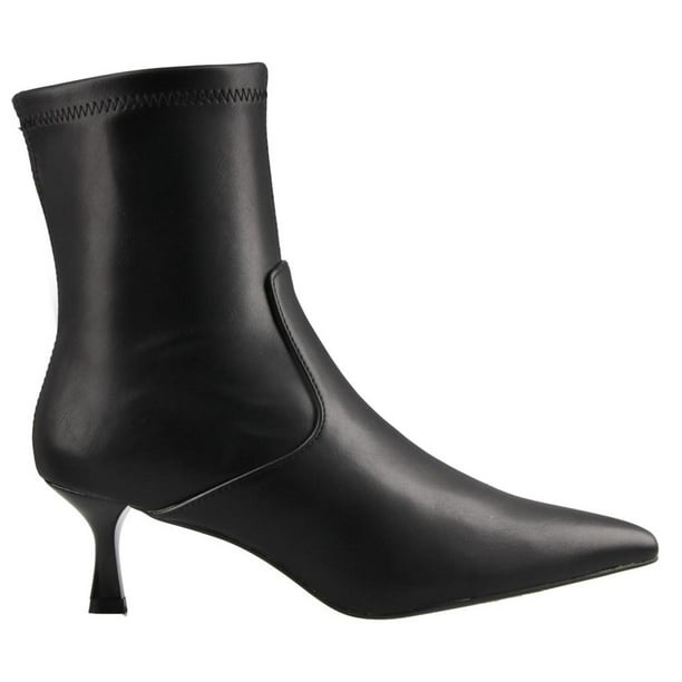 Zapatilla Mujer Head Over Heels Formal Tacon Botín negro 23