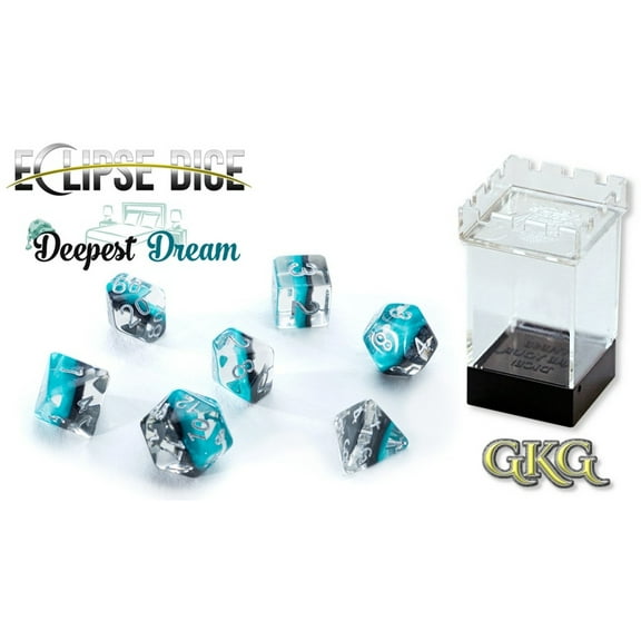 Eclipse Dice Deepest Dream Dice Set, by Gate Keeper Games