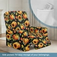 thumbnail image 3 of HELLHERO Couch Cover 1 Seat Sofa Recliner Set Pumpkin Sunflower Print Lazyboy Recliner Chair Covers for Reclining Chair Thanksgiving Home Decor, Easy to Install, 3 of 8