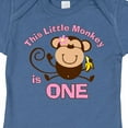 thumbnail image 4 of Inktastic Little Monkey Girl 1st Birthday Girls Baby Bodysuit, 4 of 5