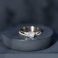 thumbnail image 6 of Rosec Jewels Lab Grown Diamond Engagement Ring Set with Wedding Band - 1.7 Carat - F-VS Quality, 14K White Gold, US 7.00, 6 of 9