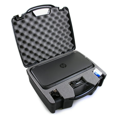 CASEMATIX TOUGH Printer Carry Case Custom Designed to fit HP Officejet 250 Wireless Mobile