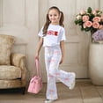 thumbnail image 5 of MuXiKeJi Clothes valentine outfit for girls,Toddler Outfits for Girls 4t Cartoon Print Lightweight Hoodie Pullover Sweatshirt Tracksuit Jogger Sweatpants Fall Outfits for Girls, 5 of 5