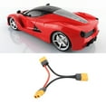 thumbnail image 4 of Conector de serie de batería arnés de cables adaptador XT60H 2 macho 1 hembra para batería RC Lipo Helicóptero Quadcopter RC Parte Conexión de batería RC Lipo ANGGREK Otros, 4 of 8