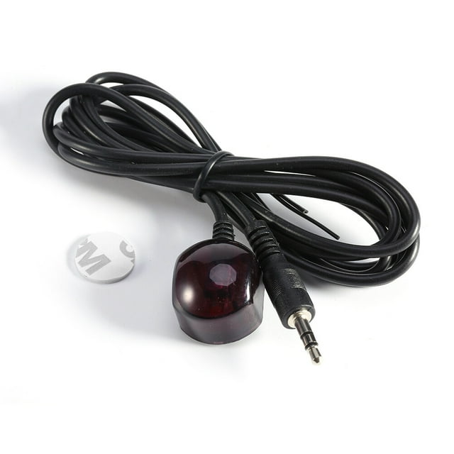 Câble d'Extension Récepteur IR, Grand Bande 3.5mm Décodeur Télécommande Infrarouge Câble USB Répéteur IR pour Maison Hôtel Décodeur