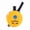 Yellow, variant on E-Collar ET-300/302 Mini Educator Replacement Remote Transmitter - ½‑Mile Dog Remote with 100 Levels, Tone & Vibration, Waterproof, 1 Humane‑Dog System
