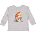 thumbnail image 3 of Inktastic October Favorite Color is Fall Girls Long Sleeve Toddler T-Shirt, 3 of 5