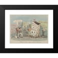 thumbnail image 2 of John Leech 18x14 Black Modern Framed Museum Art Print Titled - Lilthorpe's Gallant Attack on Street, Nuisances (1830-64), 2 of 5