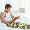 thumbnail image 5 of Logiee Camping Caravan 1 Print Pajama Pants for Men,Men’s Pajama Bottoms,Mens PJ Pants with Pockets & Button Fly-Medium, 5 of 6