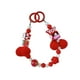 thumbnail image 5 of Charms para teléfono, charms para bolsos, llaveros, charms fantásticos para bolsos, monederos hechos a mano. rojo, 5 of 9