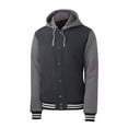 thumbnail image 5 of Sport-Tek Men's Insulated Letterman Jacket. JST82, 5 of 6